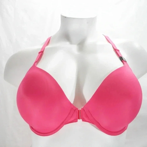 32C Paramour 235047 Abbie Front CloseT-Back Bra Pink NWT - Picture 12 of 12